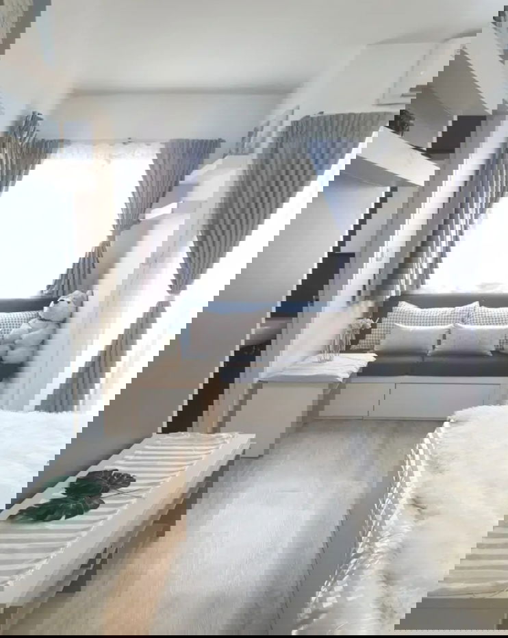 รูป 💮ให้เช่าคอนโด My Condo Sukhumvit 52 ใกล้ BTS อ่อนนุช 25 ตรม.ห้องสวย มีเครื่องซักผ้า เช่าเพียง 11000- - รูปที่ 1/7