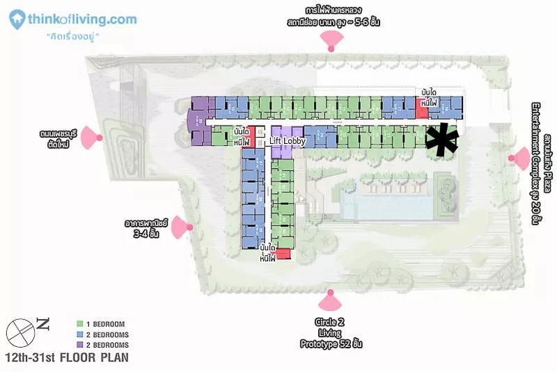 picture SL151 Condo for Sale: Lumpini Suite Phetchaburi-Makkasan, near MRT Phetchaburi - 8/8