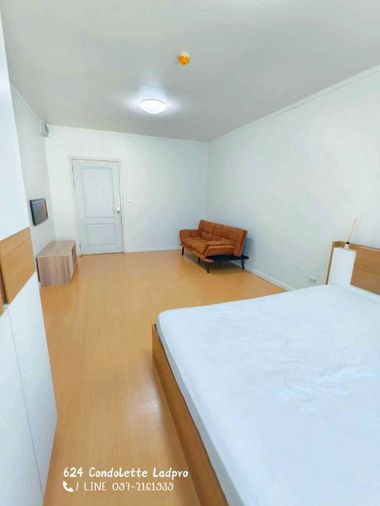 ให้เช่า 624 คอนโด เลต ลาดพร้าว ห้องมุม ใกล้เดอะมอลล์บางกะปิ แยกลำลาสี