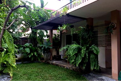 Houses for rent Bangna Commercial College : [920071045-136] Single House Fully Furnished, Srinakarin 3 Beds