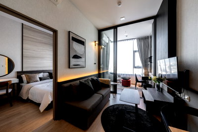 คอนโดให้เช่า : ให้เช่าคอนโด  Centric Ratchayothin condo  (เซ็นทริค รัชโยธิน)  ขนาด 34.72 ตรม.    - ชั้น 9  - รูปแบบห้อง 1ห้องนอน 1ห้องน้ำ