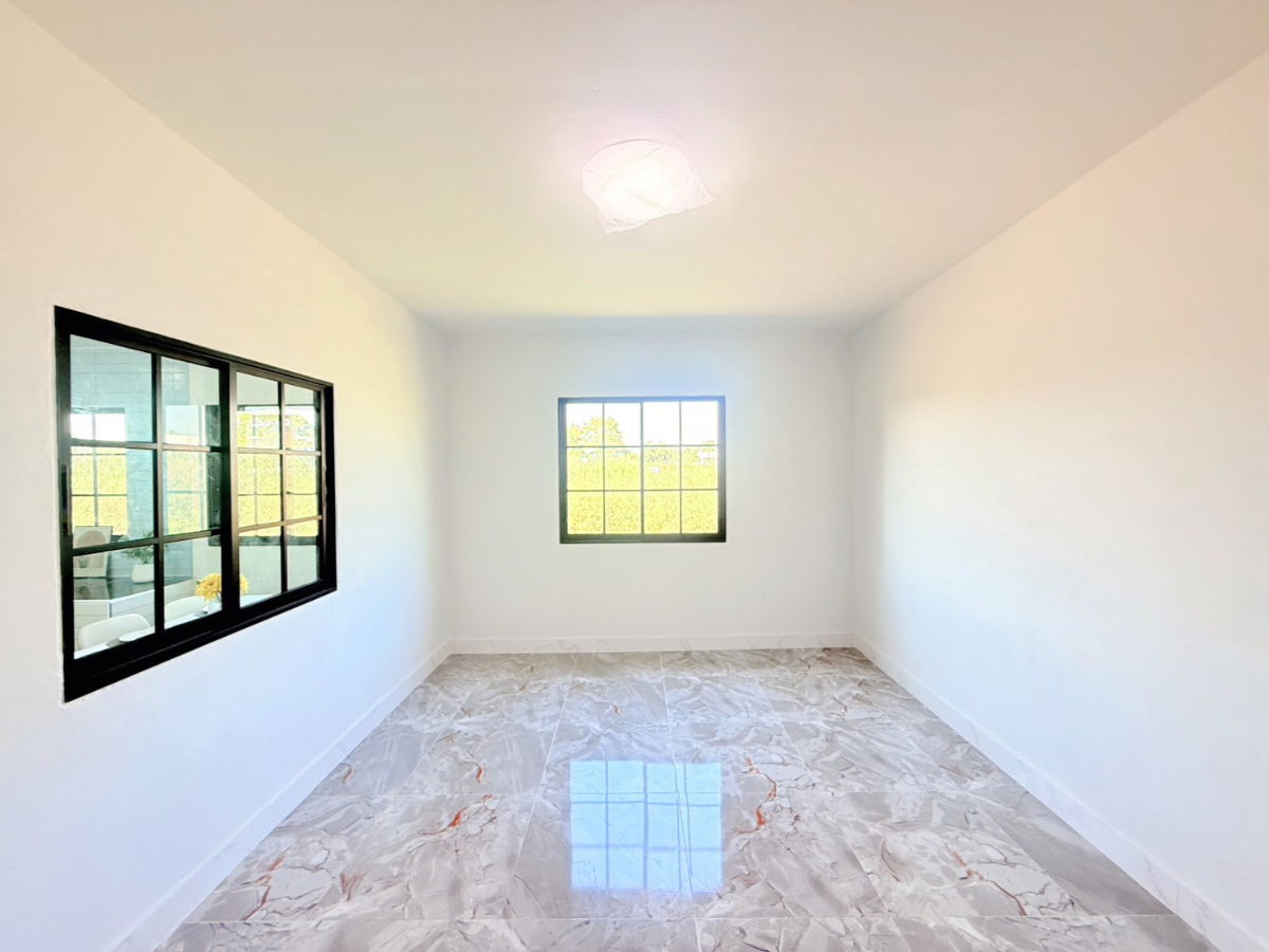 รูป บ้านเดี่ยวชั้นเดียว ตกแต่งใหม่ ทำเลดี หมู่บ้านทรัพย์เจริญ เลียบวารี 29 โคกแฝด หนองจอก เฟอร์นิเจอร์พร้อมอยู่ - รูปที่ 15/21