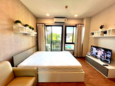 เช่าคอนโด เดอะ มอลล์ นครราชสีมา : 📌 City Link Condo ห้อง Studio 24 ตร.ม. ชั้น 3 ตึกเมลเบิร์น พร้อมอยู่❗เช่าเพียง 7,500 บาท/เดือน💸