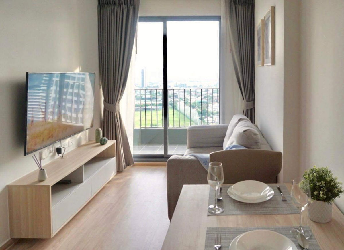 รูป 💮ให้เช่าคอนโด IDEO 02 ใกล้ BTS บางนา ห้องสวย เฟอร์นิเจอร์ครบ 33ตรม. เพียง 15000- - รูปที่ 7/8