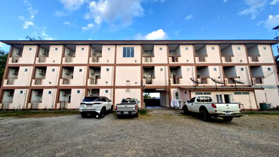 Apartment building for sale Muang Nakhon Phanom Nakhon Phanom : Urgent sale of a 3-storey hotel with land, total area 1-1-48 rai (approx. 720 sq.m.). The property features 22 guest rooms .