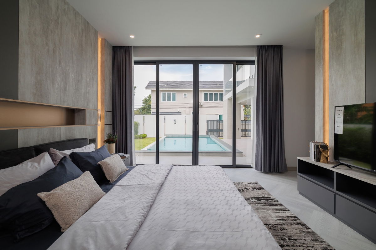 รูป ขาย พลูวิลล่า - สันพระเนตร บ้านเดี่ยวสุดหรู ดีไซน์โมเดิร์น พร้อมสระว่ายน้ำ (ID:136PS) - รูปที่ 4/14