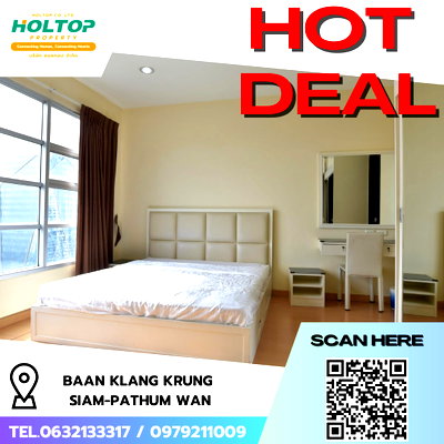 Condos for rent : #R8788 🎉 120169 Condo for Rent: Baan Klang Krung Siam-Pathum Wan