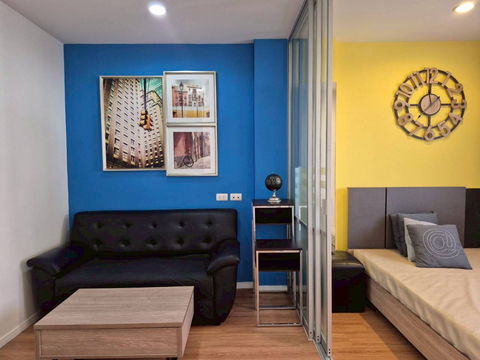 คอนโดพร้อมอยู่ :ลุมพินี คอนโดทาวน์ นิด้า-เสรีไทย2 1 ห้องนอน