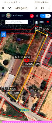 Land for sale Eastern Seaboard Industrial Estate : Purple zone land for sale in Mabyangporn, suitable for building dormitories, warehouses, or houses for sale.