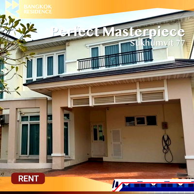 Houses for rent Suwannaphum International Airport : Perfect Masterpiece Sukhumvit 77 🏡 New luxury home, fully functional, best price in the project 🔥 