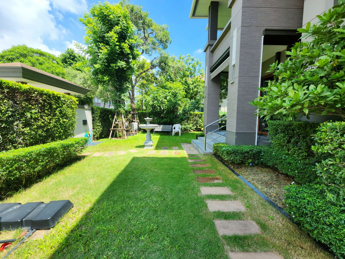 รูป ขาย ม.นาราสิริ ปิ่นเกล้า-สาย1 แปลงมุมติดสวน แต่งครบ 110 ตรว. 294 ตรม. พร้อมเข้าอยู่ - รูปที่ 5/37