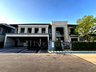 Houses for rent Srinakarin-Romklao Road : ▚ LF113ツ Ultra Luxury Mansion for Rent: Grand Bangkok Boulevard Rama 9-Krungthepkreetha 🥇 Largest Unit 127 sq.w with 604 sqm 5 Bedrooms