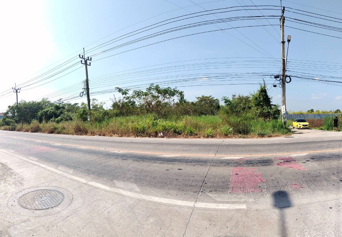 รูป ที่ดินไทรน้อย นนทบุรี ติดถนนใหญ่ไทรน้อย-นนทบุรี 2 ไร่ 14 ตรว. - รูปที่ 2/7