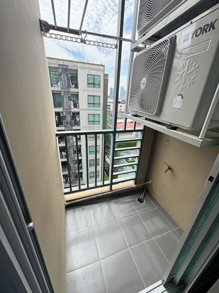 picture 📌 For Rent Condo NICHE ID SUKHUMVIT 113 Building D, Floor 7,1 bed room, Room size 28 sqm - 7/8
