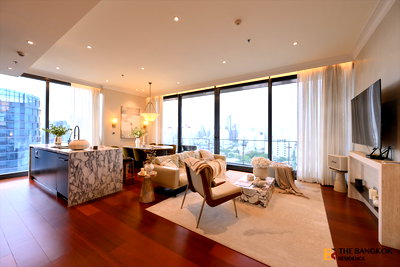 ขายคอนโด : 💎Rare Luxury Unit! 💎3bedrooms Fully-Furnished  Khun by YOO  near BTS Thong Lo
