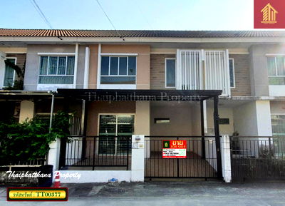 ขายทาวน์โฮม : หมู่บ้านพฤกษาวิลล์ 38/1 กิ่งแก้ว-หนามแดง ทาวน์เฮ้าส์ทำเลดี ต่อเติมพร้อมเข้าอยู่ 