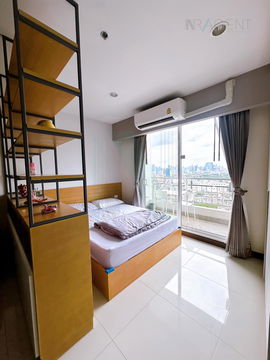 🚩 For Rent Condo SUPALAI PRIMA RIVA Building 1, Floor 28,Studio, Room size 43.00 sqm