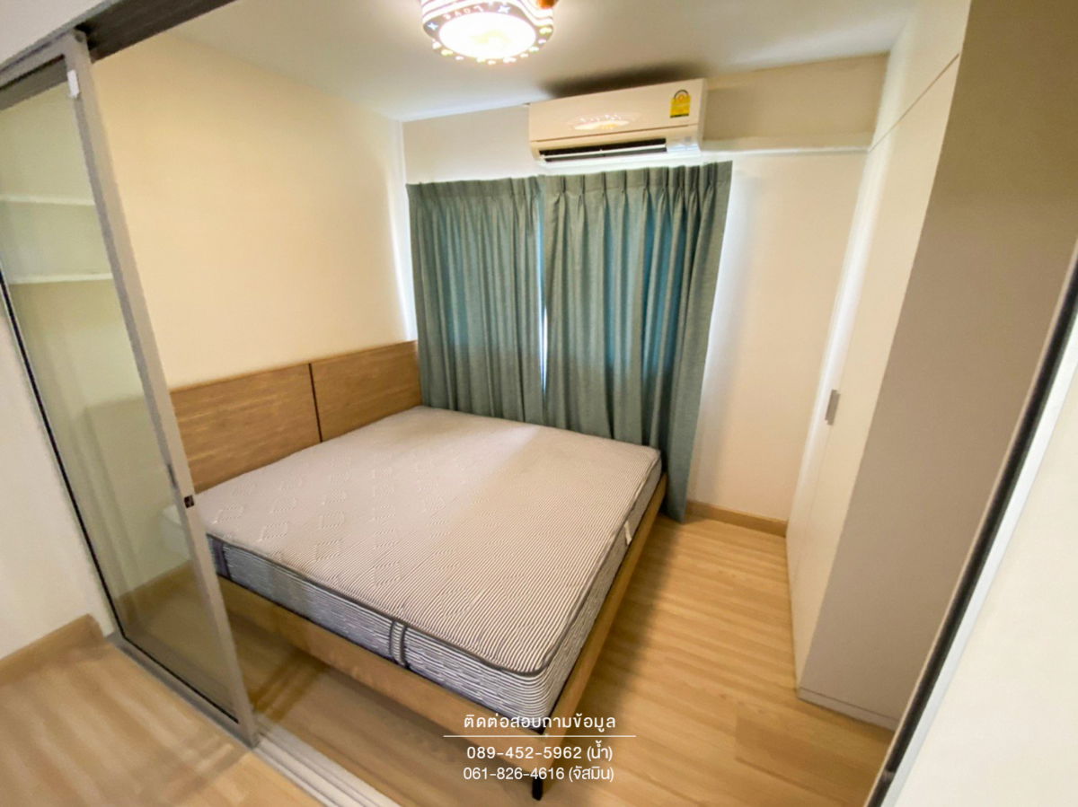 รูป 🏫 ให้เช่า!! พลัมพาร์ค เฟส 2 ห้องใหญ่พิเศษ ขนาด 26 ตรม. วิวสระ คอนโดใกล้ ม.กรุงเทพ เฟอร์ครบ มีเครื่องซักผ้า พร้อมอยู่ 8,000 บาท/เดือน - รูปที่ 6/11