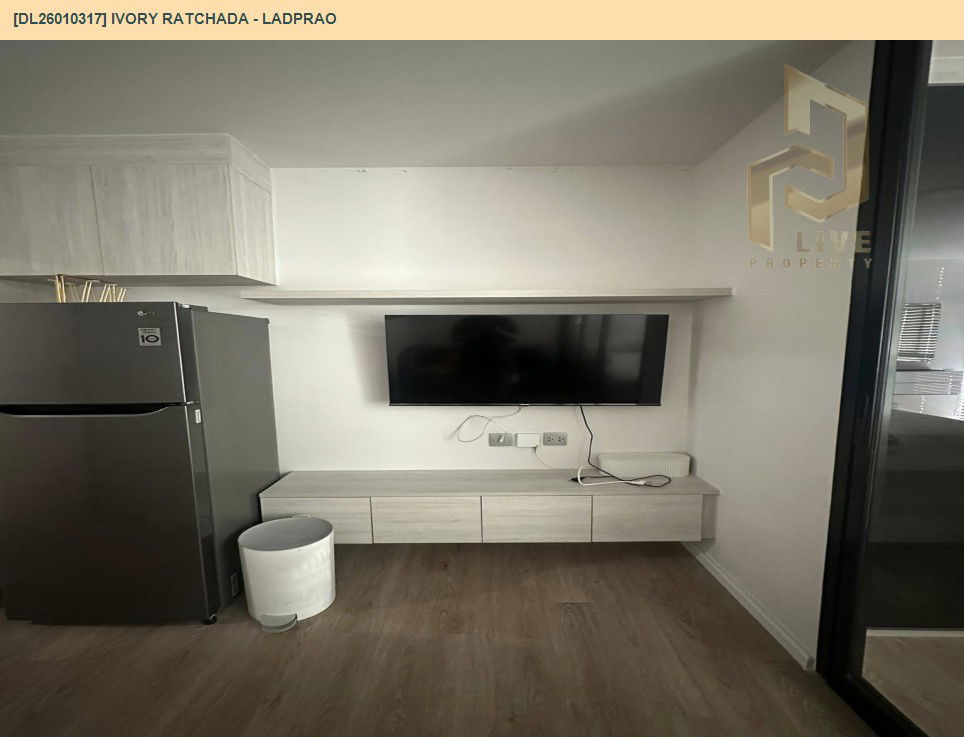 picture DL26010317 Condo for rent, IVORY Ratchada - Ladprao near -, ready to move in, call urgently 0614453194 LineID @162cjixi - 5/8