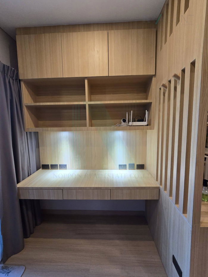 picture ð For Rent Condo LUMPINI SUITE PHETCHABURI - MAKKASAN Building 1, Floor 24, 1 BED PLUS, Room size 33 sqm - 1/8