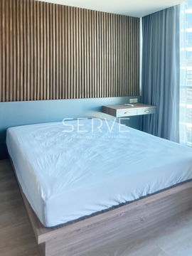 🔥15K/Mo 1นอน ห้องตกแต่งสวยมาก เฟอร์แน่น ชั้นสูง วิวเมือง พร้อมอยู่ คอนโดทำเลดี ใกล้ MRT ศูนย์วัฒนธรรม @ Noble Revolve Ratchada 2