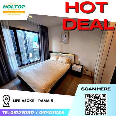 Condos for rent : #R8772 🎉 120169 Condo for rent: Life Asoke - Rama 9