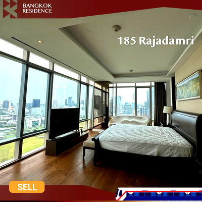 ขายคอนโด : 💎 Rare Ultra Luxury Unit ⛳ วิวสนามกอล์ฟ ใจกลางราชดำริ - 185 Rajadamri ใกล้ Bts ราชดำริ