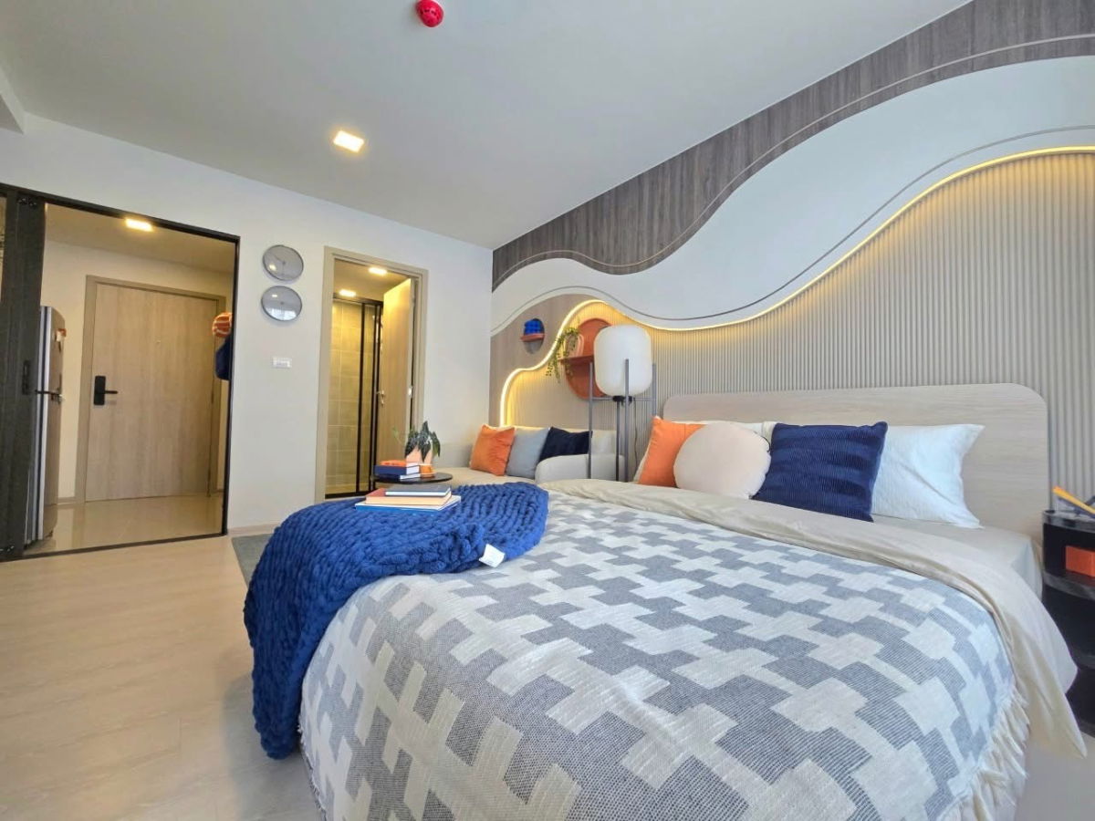 รูป 📍 𝙙𝙘𝙤𝙣𝙙𝙤 𝙎𝙝𝙞𝙣𝙚 𝙍𝙖𝙣𝙜𝙨𝙞𝙩 ดีคอนโด ชายน์ รังสิต เริ่ม 1.69 ล้าน* ห้องแต่งครบหิ้วกระเป๋ามาอยู่ได้เลย🟢 𝐋𝐈𝐍𝐄 : @𝐰𝐬𝐫𝐜𝐨𝐧𝐝𝐨 - รูปที่ 2/7