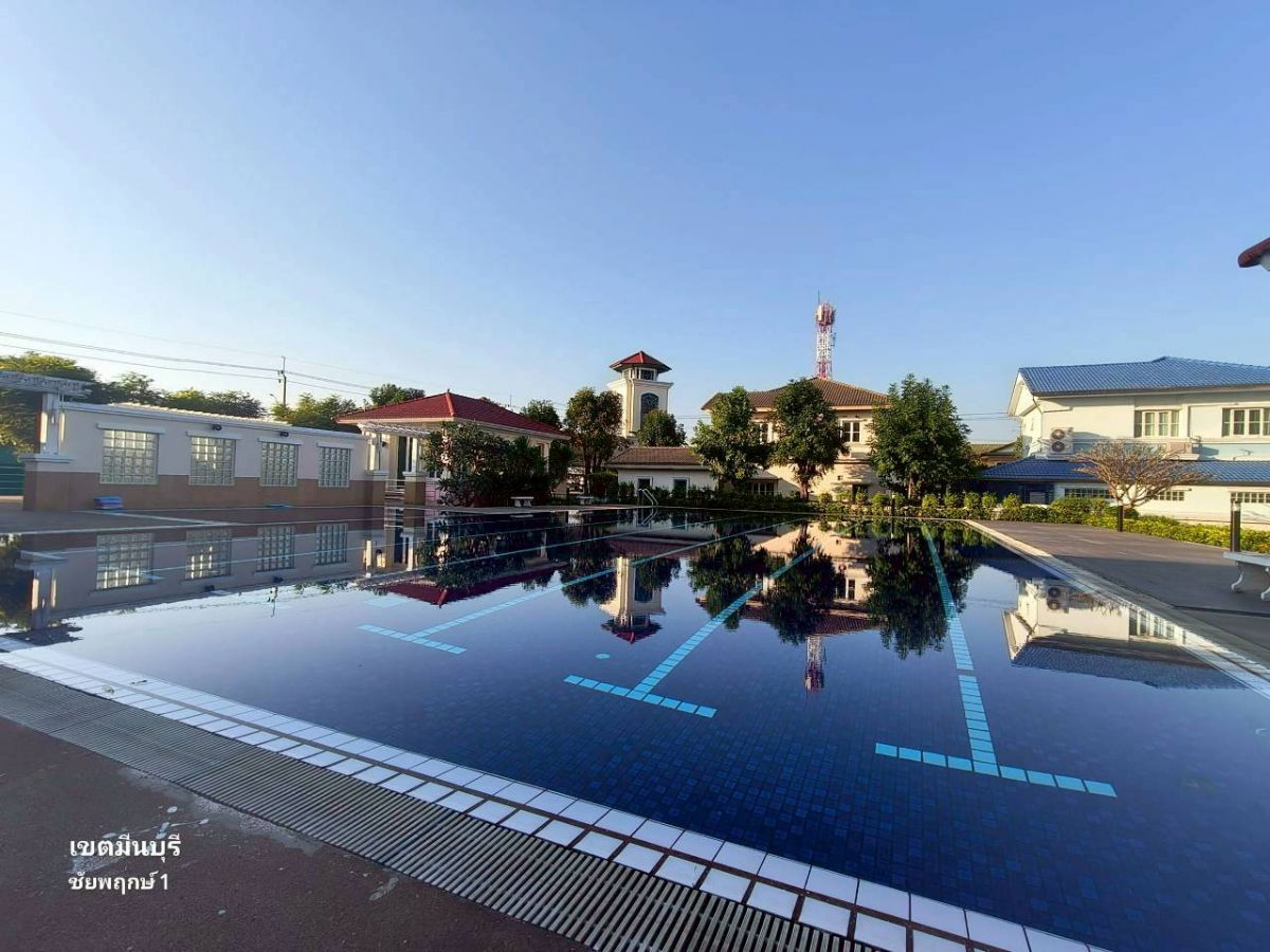 รูป บ้านรีโนเวทใหม่ เนื้อที่เยอะกว้าง จัดสวนสวยงาม มบ.ชัยพฤกษ์ 1 คุ้มเกล้า 7 เขตมีนบุรี ราคาสุดคุ้ม ร่มรื่น - รูปที่ 34/42