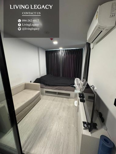 T8QH0T Condo For Rent Atmoz Oasis Onnut 26 Sq.M. Floor 4 Building B line id : @livinglegacy