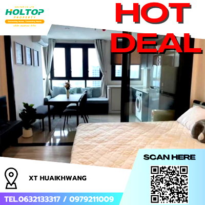 Condos for rent : #R8773 🎉 120169 Condo for Rent: XT Huaikhwang