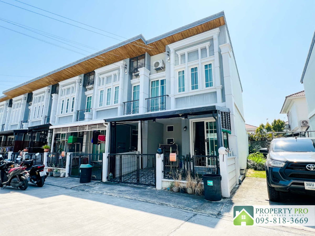 picture Townhome 2 Storey for Rent Golden Town 3 Ladprao Kasetnawamin, 3 bed 2 Bath 17 Sqw 150 Sqm near Nawamin Nuan Chan Pho Kaeo Kanchanaphisek : KT26R-002 - 11/14