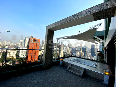 ขายคอนโด : ▚ LF129ツ ขาย PENTHOUSE: The Wind Sukhumvit 23 – 342 ตร.ม. 🥇ราคาช็อกตลาด 102,xxx/ตร.ม. ขายพร้อมผู้เช่า Yield 5.1% ดาดฟ้าส่วนตัวพร้อม Jacuzzi