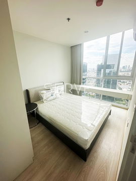 2 Beds Large Room Super High Fl.30+ City View Fully furnished Good Location Close to RT Thailand Cultural Centre Station @ Noble Revolve Ratchada 2