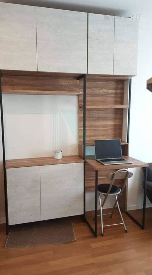 picture ð For Rent Condo LUMPINI PLACE BANGNA KM.3 Building B, Floor 3,1 bed room, Room size 26.00 sqm - 4/8