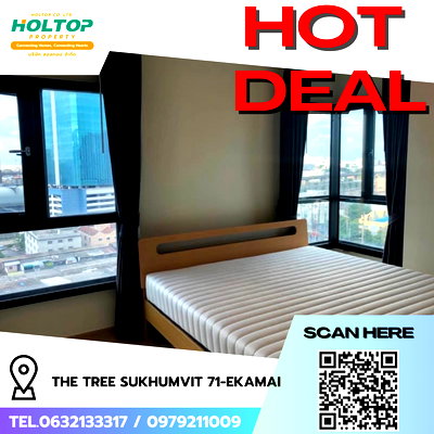 Condos for rent : #R8755 🎉 120169 Condo for Rent: The Tree Sukhumvit 71-Ekamai