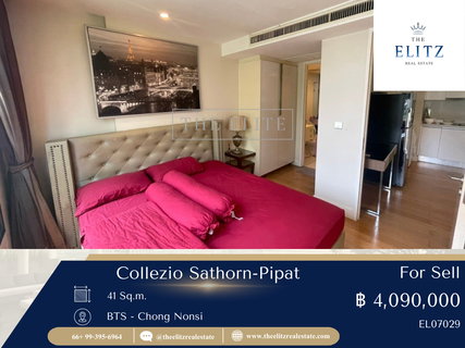 ✨ขายด่วน! Collezio Sathorn–Pipat ห้องแต่งครบ สภาพดีมาก ทำเลพรีเมียม 💯