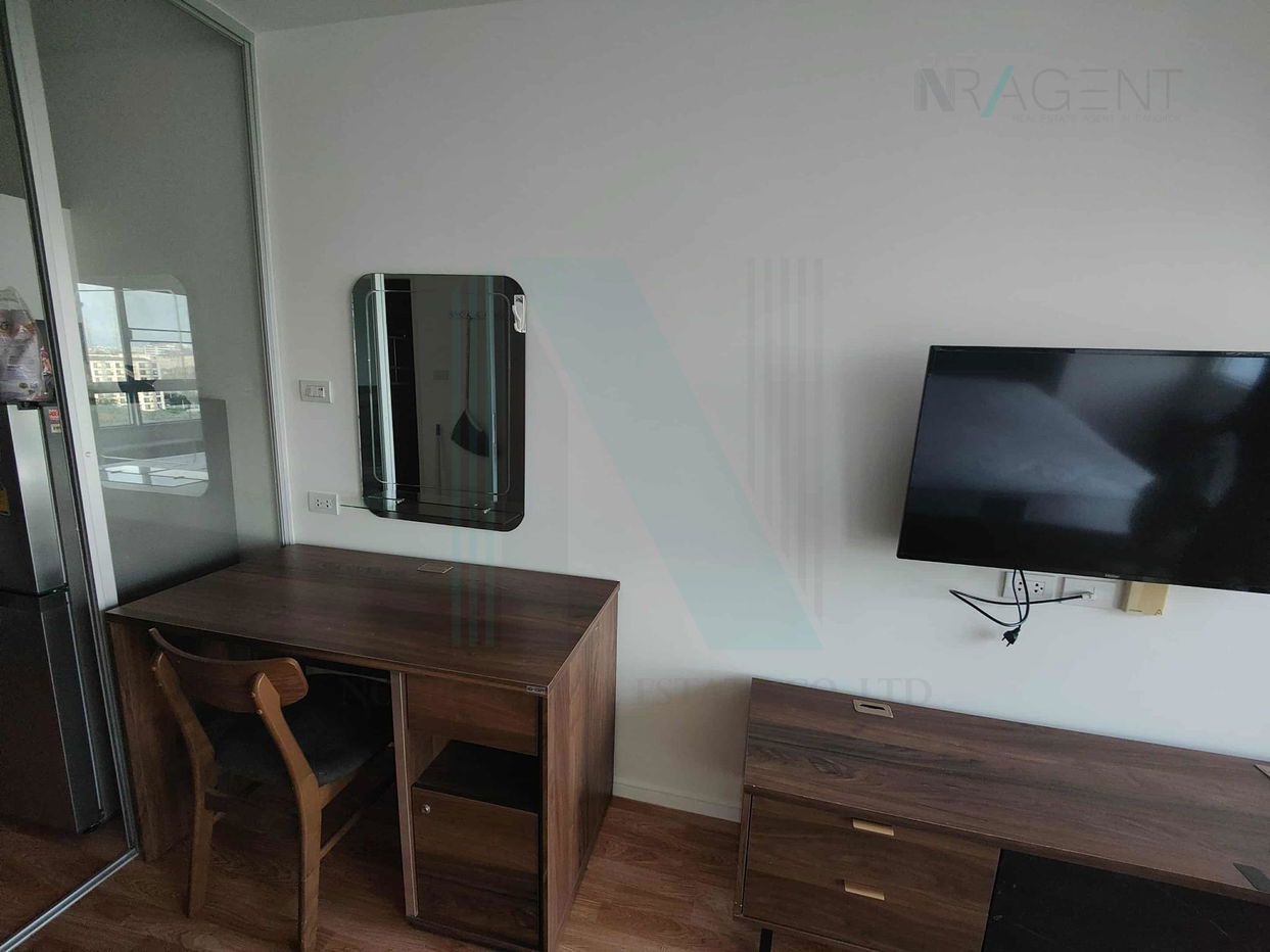 picture 🎉 For Rent Condo LUMPINI VILLE PHATANAKAN - SRINAKARIN Building 1, Floor 10,Studio, Room size 26 sqm - 8/8