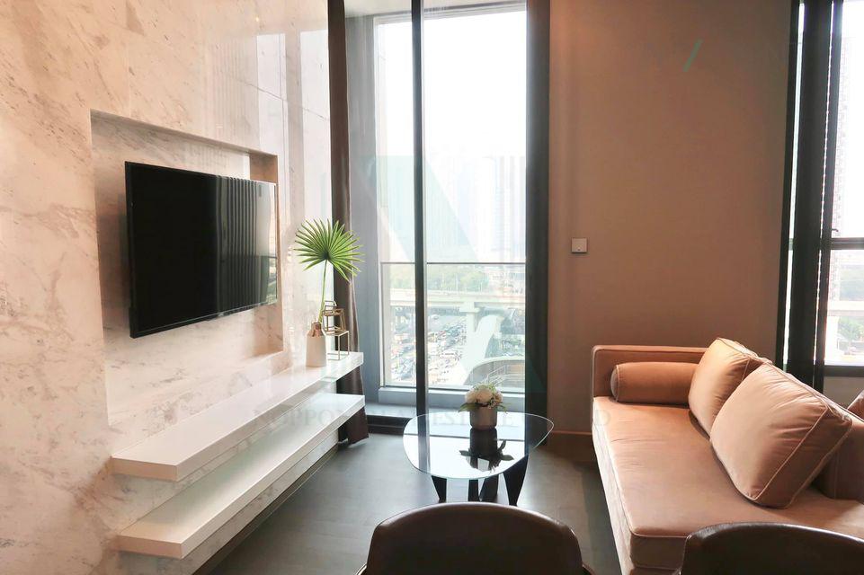 picture ð For Rent Condo THE ESSE AT SINGHA COMPLEX Building 1, Floor 12,1 bed room, Room size 35.00 sqm - 2/8