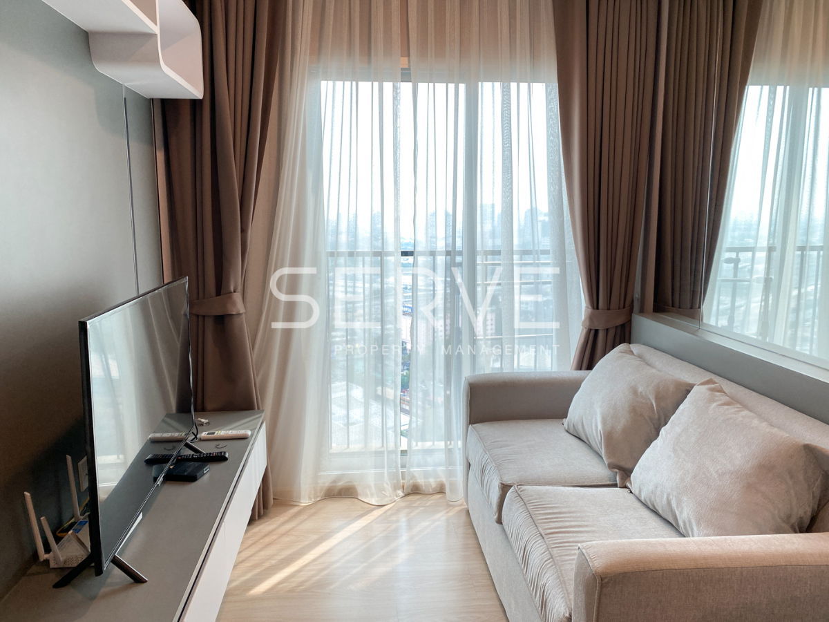 รูป 🔥ห้องสวย 1นอน ชั้นสูงสุด วิวดีมาก เฟอร์แน่นสุดๆ พร้อมอยู่ คอนโดทำเลดี ใกล้ MRT ศูนย์วัฒนธรรม @ Noble Revolve Ratchada 2 - รูปที่ 1/6