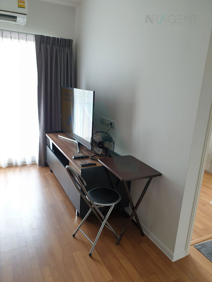 picture ðš For Rent Condo LUMPINI PLACE BANGNA KM.3 Building B, Floor 3,1 bed room, Room size 26.00 sqm - 5/8