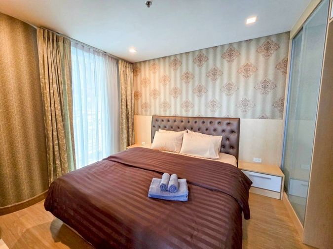 R2873​ ให้เช่า​ เลอรัก​ คอนโด ห้องมุม มีเครื่องซักผ้า​ (ว่างค่ะ) ใกล้​ BTS​ พระโขนง