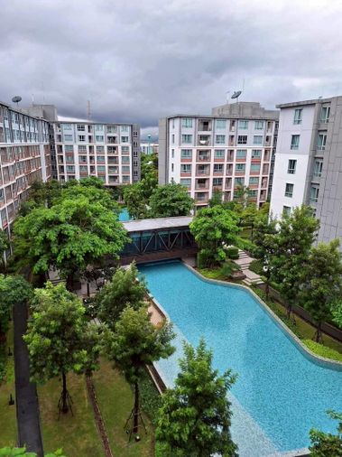 🏢 ให้เช่า D Condo Ping ใกล้เซ็นทรัลเฟส | วิวสระ ชั้นสูง ห้องสวย พร้อมอยู่ 12,000 บ.