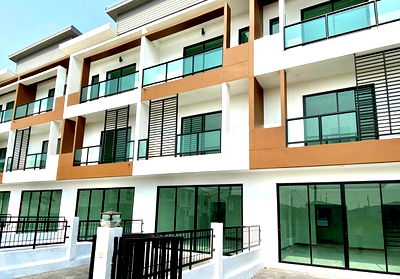 เช่าทาวน์โฮม เซ็นทรัล พลาซ่า เวสต์เกต : ราชพฤกษ์ MRT บางรักน้อย ท่าอิฐ 2 กม.ให้เช่าโฮมออฟฟิศ 3ชั้น 4นอน 23ตร.ว. 280ตร.ม. รพ.พระนั่งเกล้า 3.1 กม.