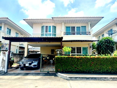 บ้านเดี่ยว ถนนเฉลิมพระเกียรติ ร.9 : 🏡👉Vาย บ้านเดี่ยว หมู่บ้าน ศุภาลัย สวนหลวง ทำเลดี🏠