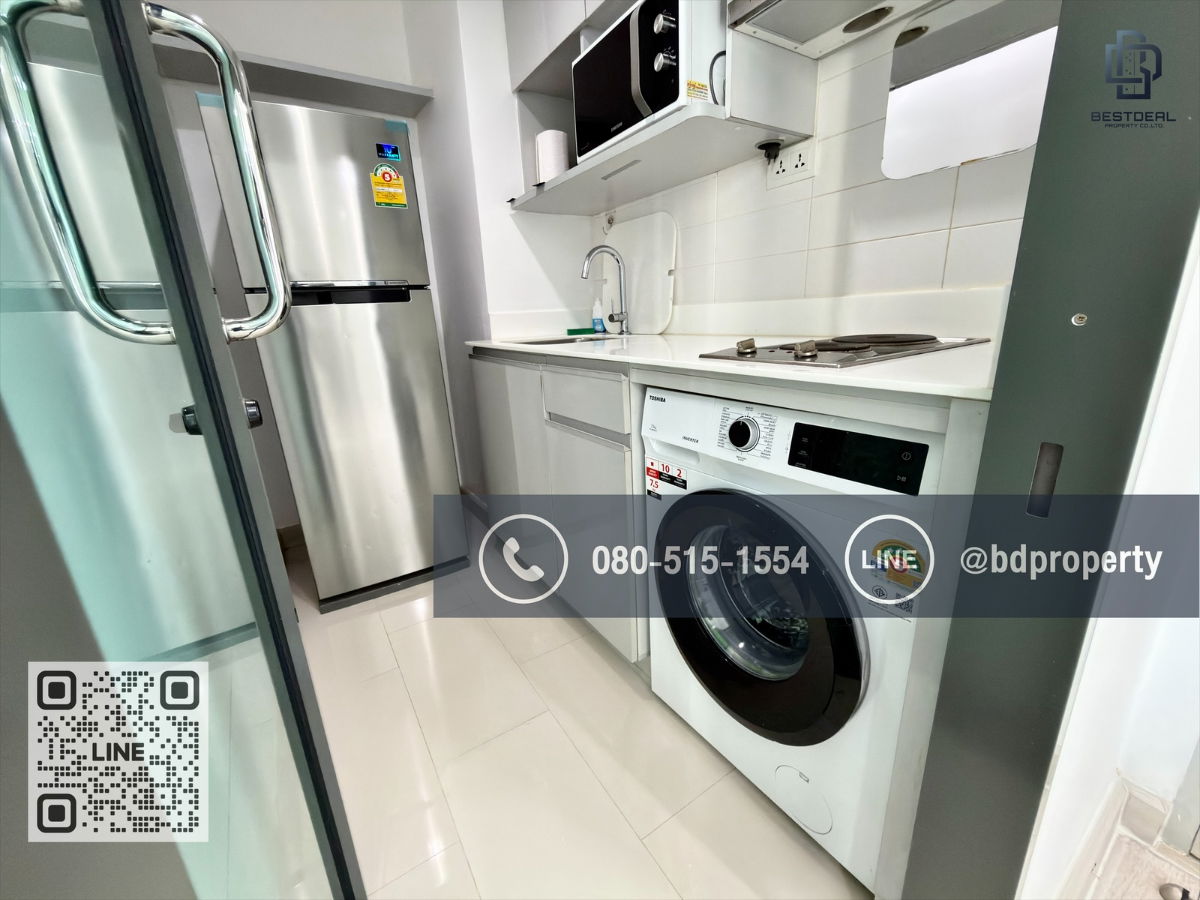 รูป Bestdeal ให้ด่วน!!! 2 ห้องนอน ราคา 24,000 บาท/เดือน ห้องสวย Fully Furnished พร้อมอยู่ "IDEO MOBI RAMA 9" ใกล้MRTและเซ็นทรัลพระราม 9 เพียง 80 ม. - รูปที่ 13/16