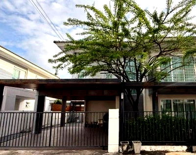 Houses for sale Muang Chon Buri Chonburi : Resale detached house in Pruksa Nara Nong Mon project, newly renovated and move in Ready
