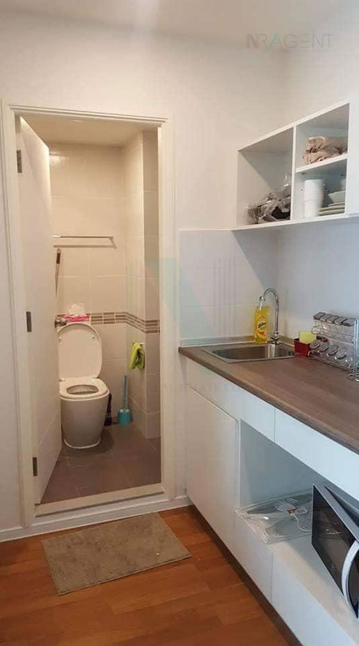 picture ðš For Rent Condo LUMPINI PLACE BANGNA KM.3 Building B, Floor 3,1 bed room, Room size 26.00 sqm - 7/8