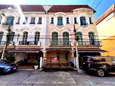 Townhouses for sale Thailand Nursing and Midwifery Council : For Sale Townhouse/Townhome  , Baan Klang Muang Monte - Carlo , Lat Yao , Chatuchak , Bangkok , CX-142486 ✅ Live chat with us ADD LINE @connexproperty ✅