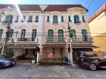 For Sale Townhouse/Townhome  , Baan Klang Muang Monte - Carlo , Lat Yao , Chatuchak , Bangkok , CX-142486 ✅ Live chat with us ADD LINE @connexproperty ✅